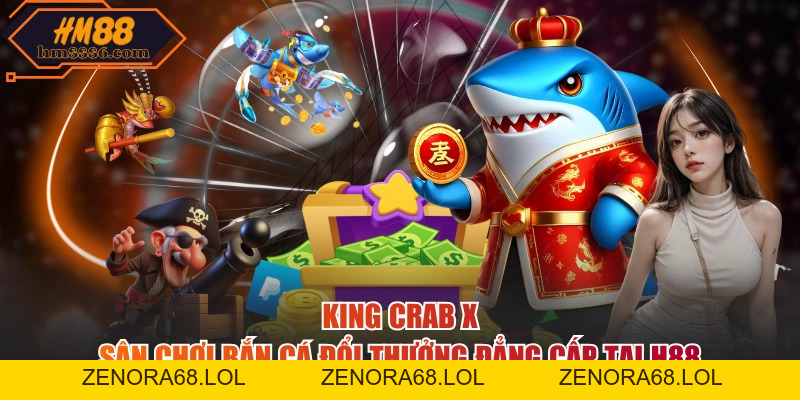 King Crab X - Sân Chơi Bắn Cá Đổi Thưởng Đẳng Cấp Tại HM88